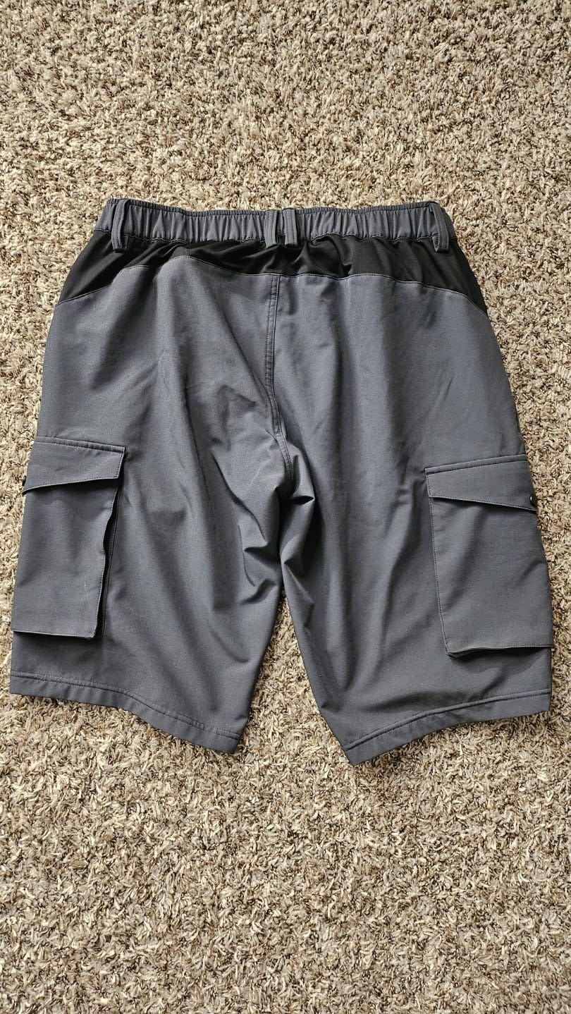 Hiauspor Men's Mountain Bike Shorts: Stretch Hiking Cargo Shorts customer photo 1