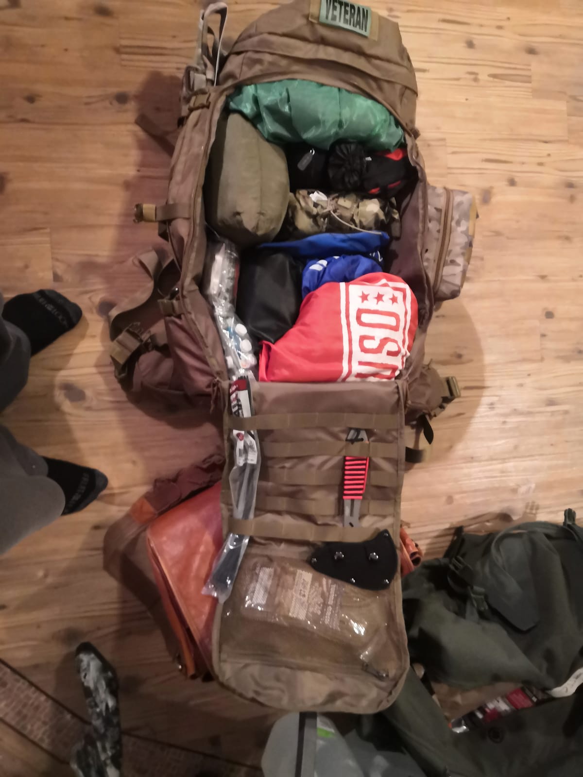 Mardingtop 75L Molle Hiking Internal Frame Backpacks with Rain Cover for Camping, Backpacking, Travelling customer photo 1
