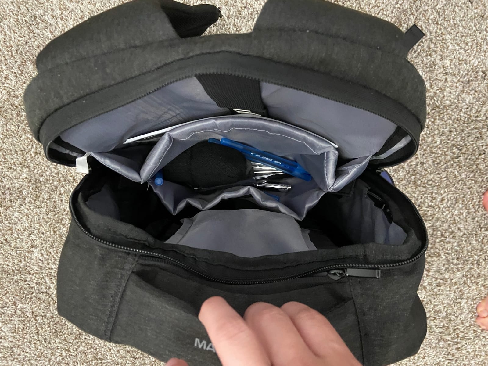 MARK RYDEN Anti-Theft Laptop Backpack Men, Waterproof Travel Backpack | Scratch Resistant Shell with TSA Lock & USB Charging Port for Work, Travel, Office, Commuting customer photo 1
