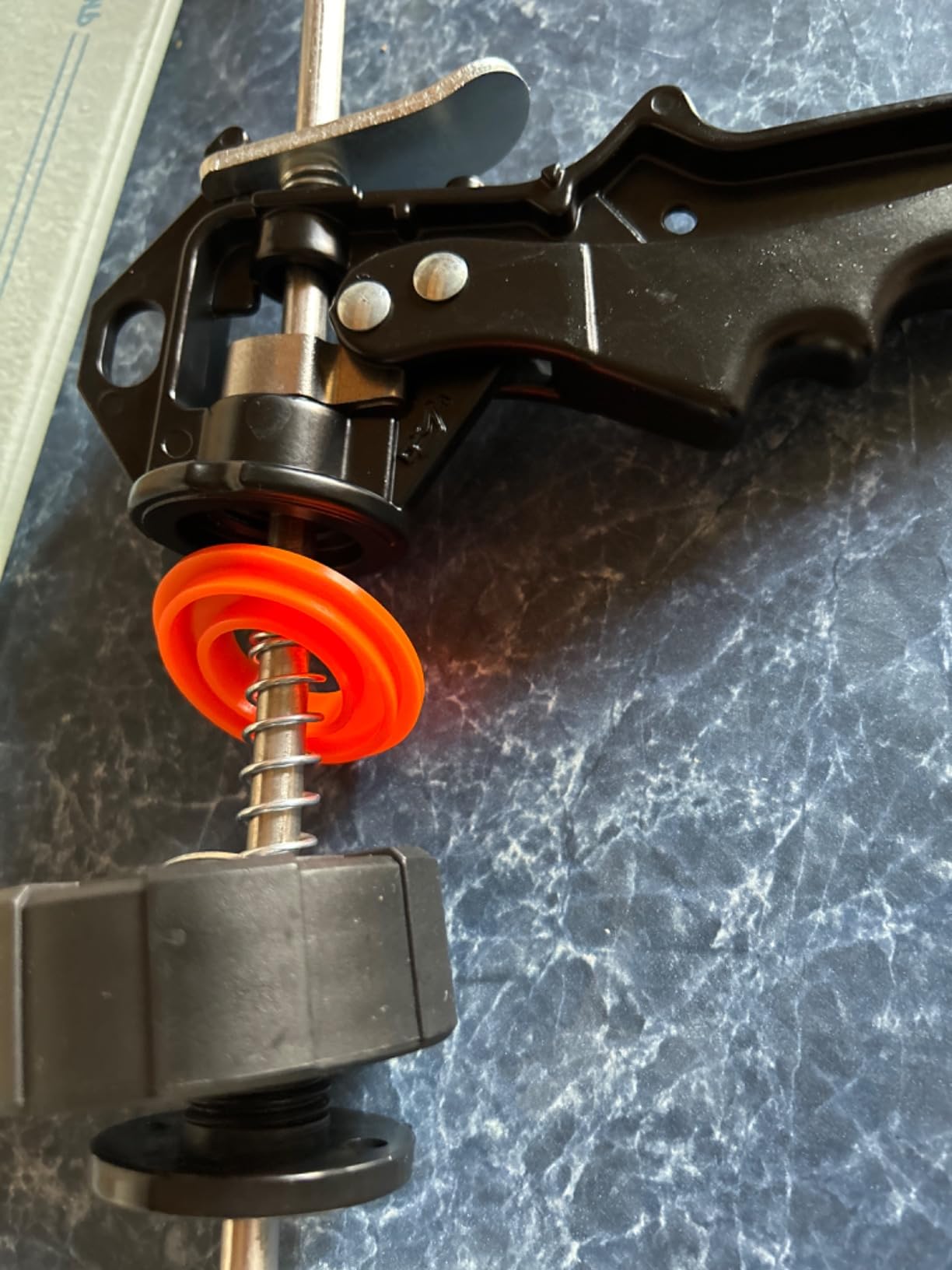 XINQIAO Beef Jerky Gun for Ground Meat, Plastic Jerky Cannon Comes with 4 Nozzles, 2 Brushes customer photo 2