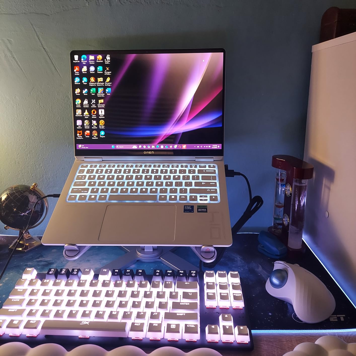 HyperX Alloy Origins Core - Tenkeyless Mechanical Gaming Keyboard, Software Controlled Light & Macro Customization, Compact Form Factor, RGB LED Backlit, Linear HyperX Red Switch, Black customer photo 2