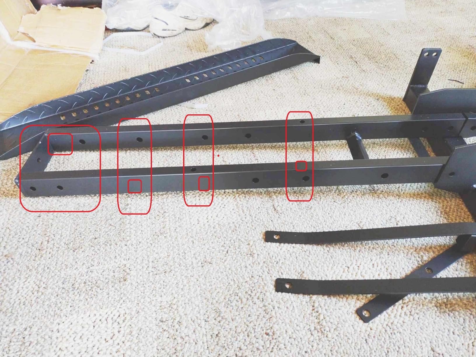 ECOTRIC 500LBS Motorcycle Trailer Hitch Carrier Scooter Dirt Bike Hauler customer photo 1