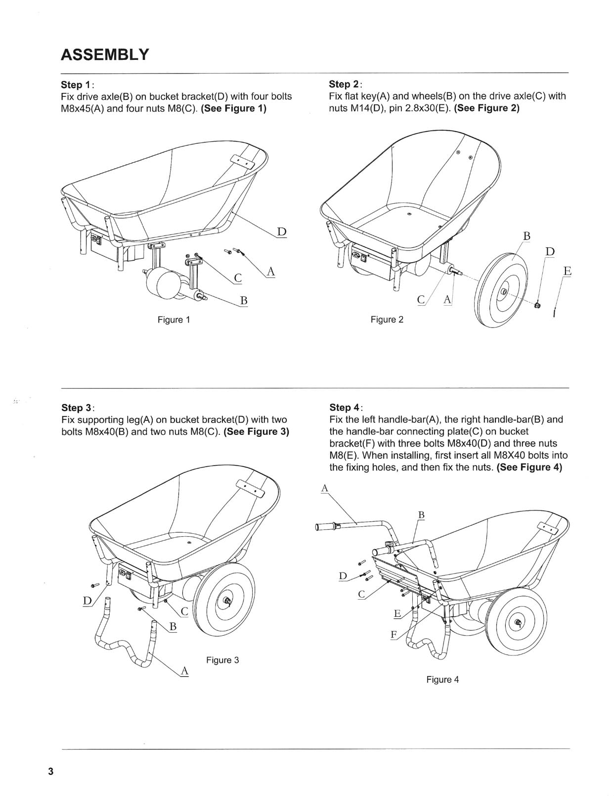 SuperHandy Wheelbarrow Utility Cart Electric 24V DC 330lbs Max Load Barrel Dump Material Debris Hauler (Amazon Exclusive) customer photo 1