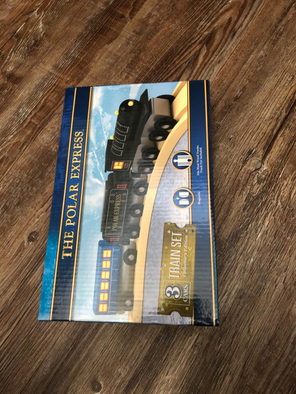 MasterPieces Wood Train Sets - The Polar Express 3 Piece Train Set - Officially Licensed Toddler & Kids Toy customer photo 2