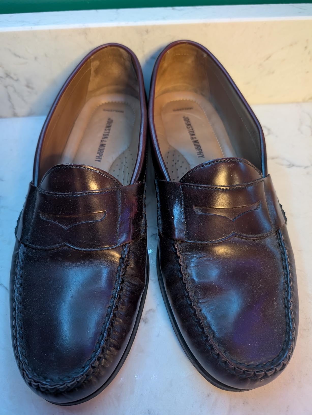 Johnston & Murphy Men's Hayes Penny Loafer Dress Casual Shoe customer photo 2