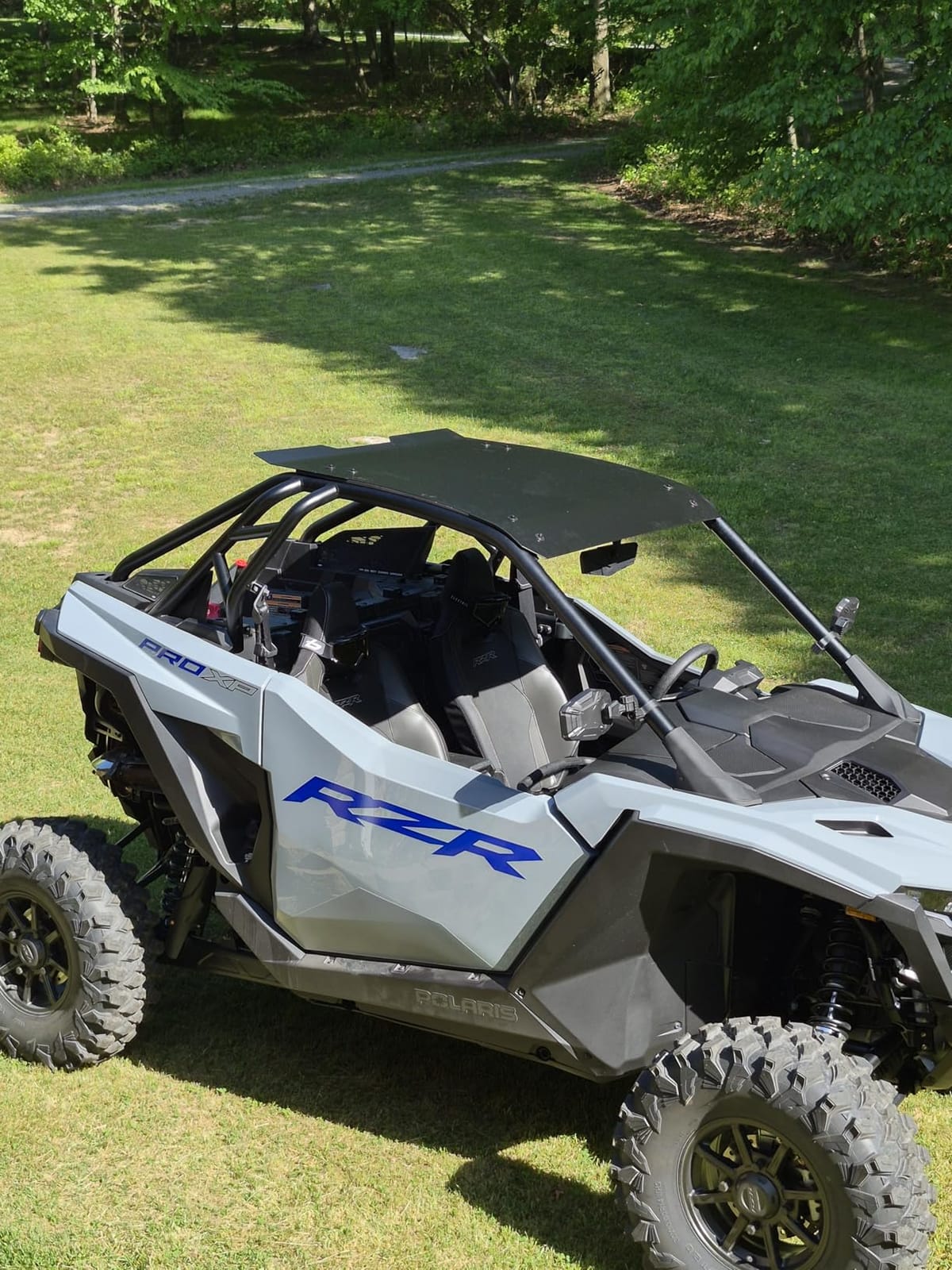 KEMIMOTO PRO XP Aluminum Roof Compatible with Polaris RZR PRO XP / Turbo R 2020-2026 for 2-Seater, Lightweight Metal Top with Noise-Reduction Rubber Strip, Replace #2883743-458 Accessories customer photo 1
