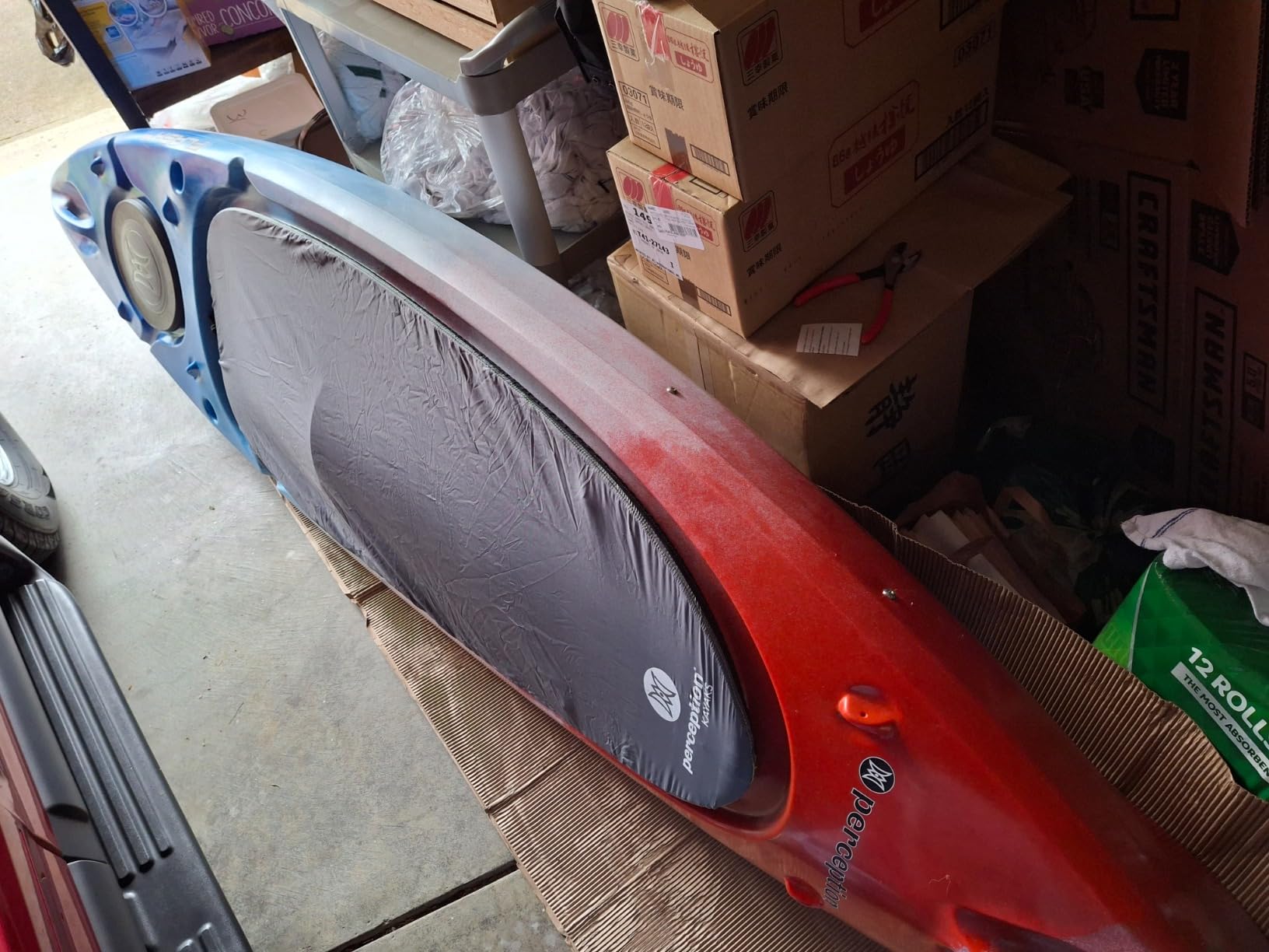 Perception Flash 9.5 | Sit Inside Kayak | Rod Holders and Rear Storage customer photo 2
