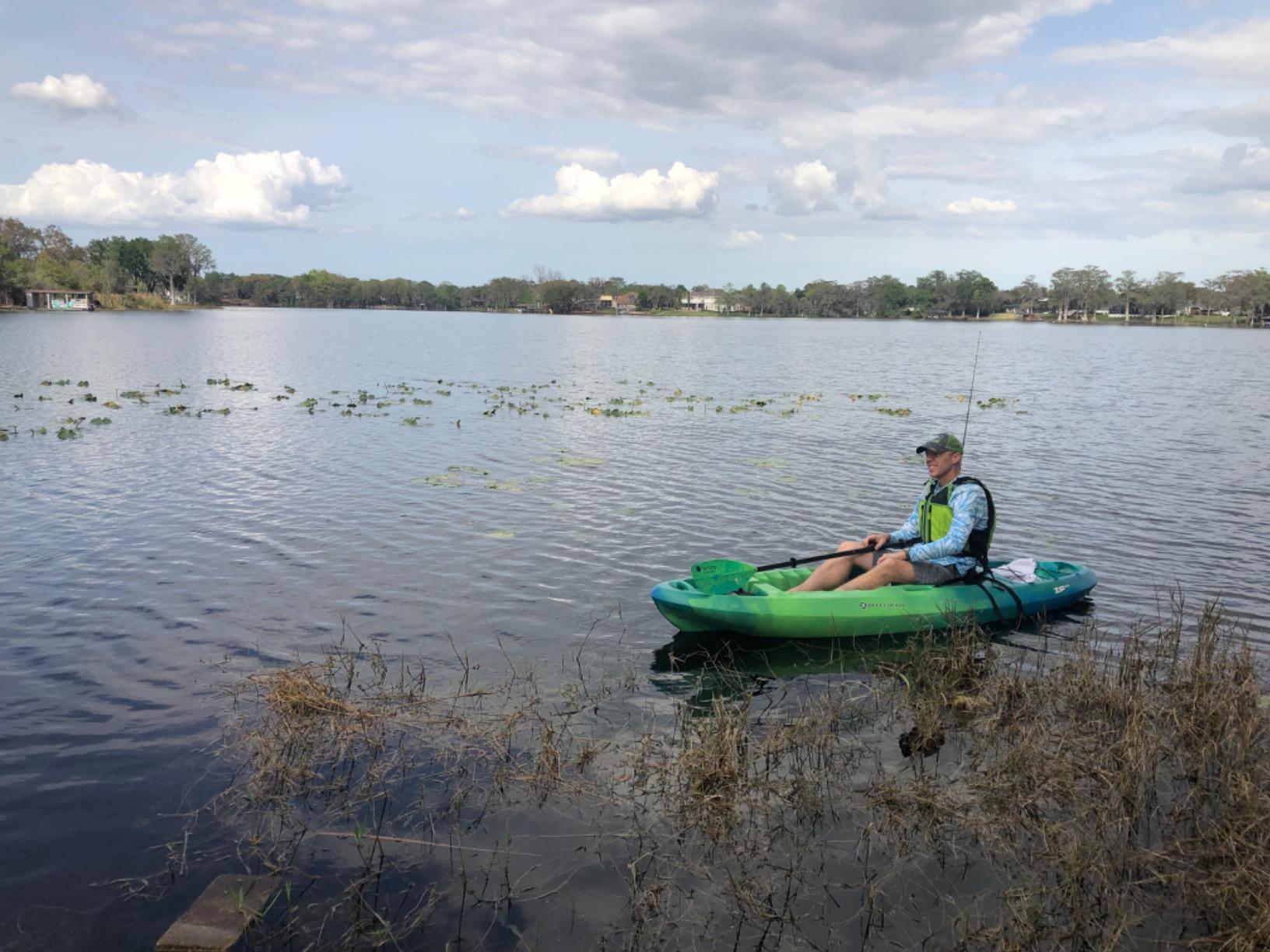Perception Zip 9.5 | Sit on Top Kayak for All-Around Fun | Stable and Fast | Rear Storage with Tie Downs customer photo 2