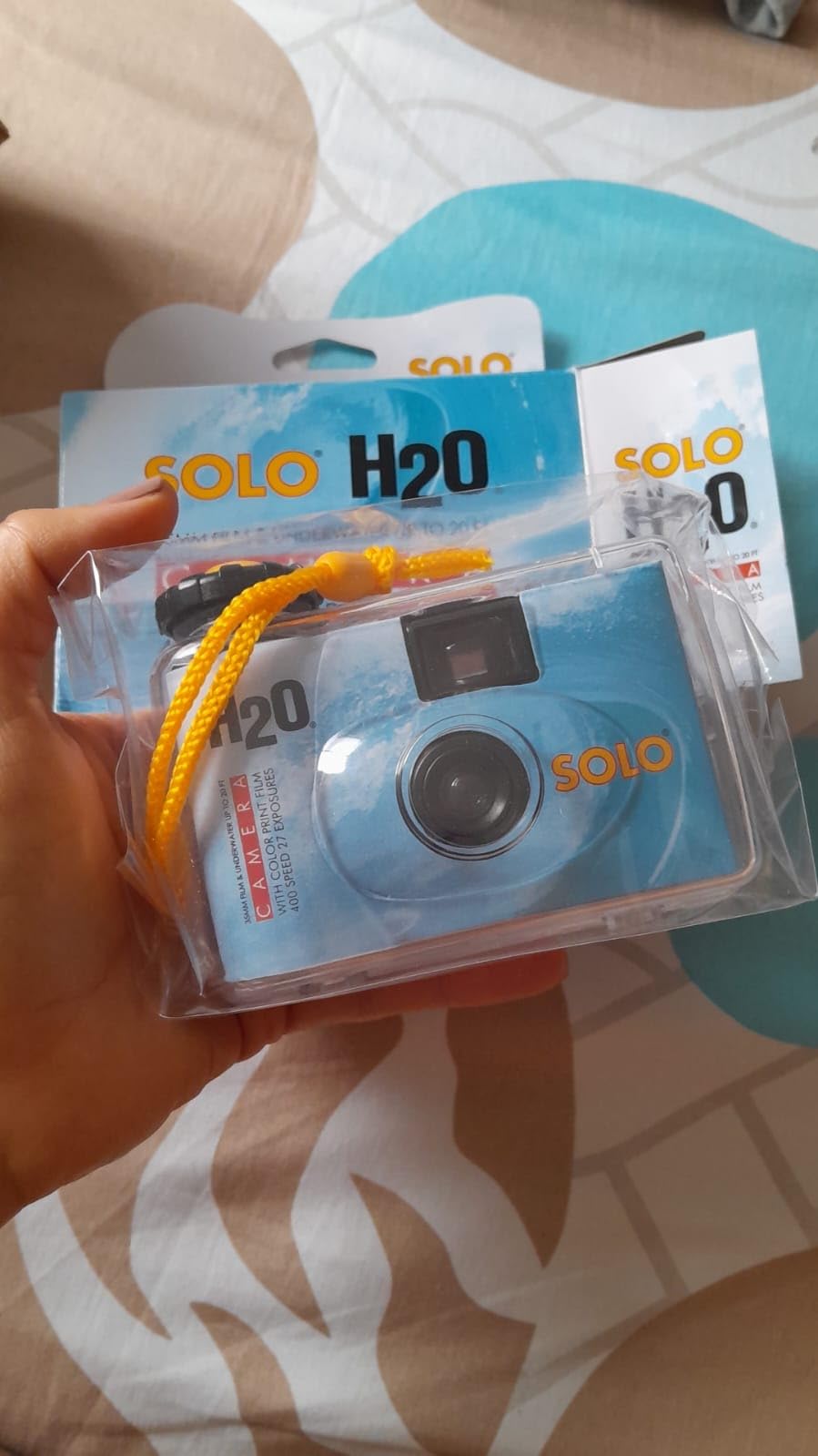 Solo H2O 35mm Single Use Underwater Camera with 400ASA 27 Exposure Film customer photo 1