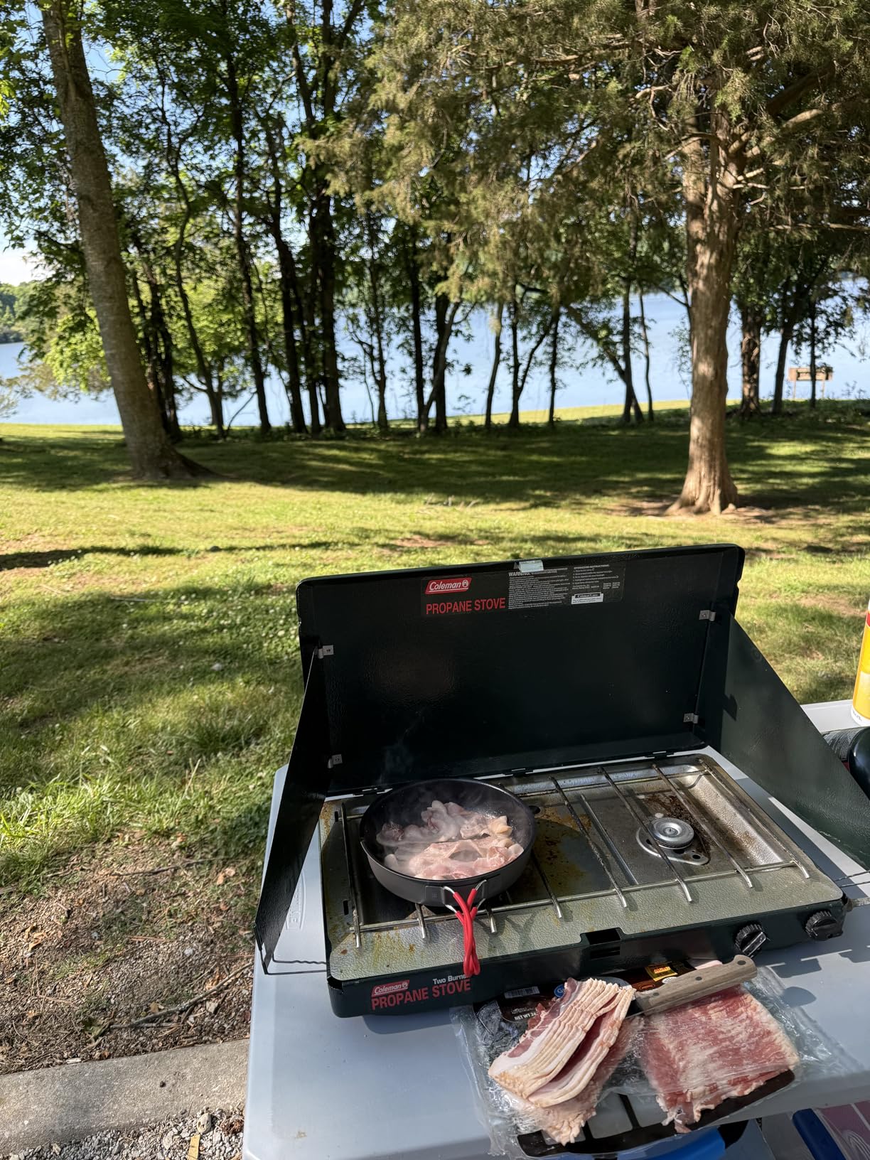 Alocs Camping Cookware Set Camping Gear, Compact Camping Pots and Pans Set, Durable Hard Alumina Camping Cooking Set for Outdoor Backpacking Camping Hiking Picnic, Included Mesh Carry Bag customer photo 1