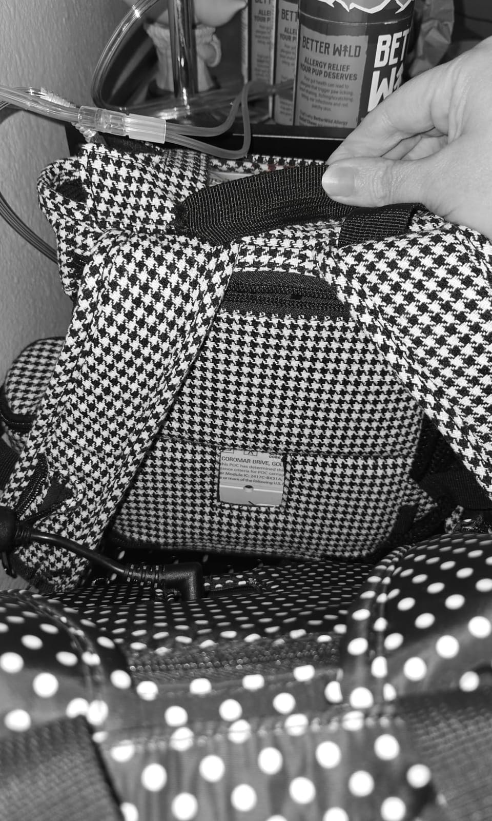 O2TOTES Backpack Fit for Inogen One G5 & Rove 6, Zippered Bottom customer photo 2