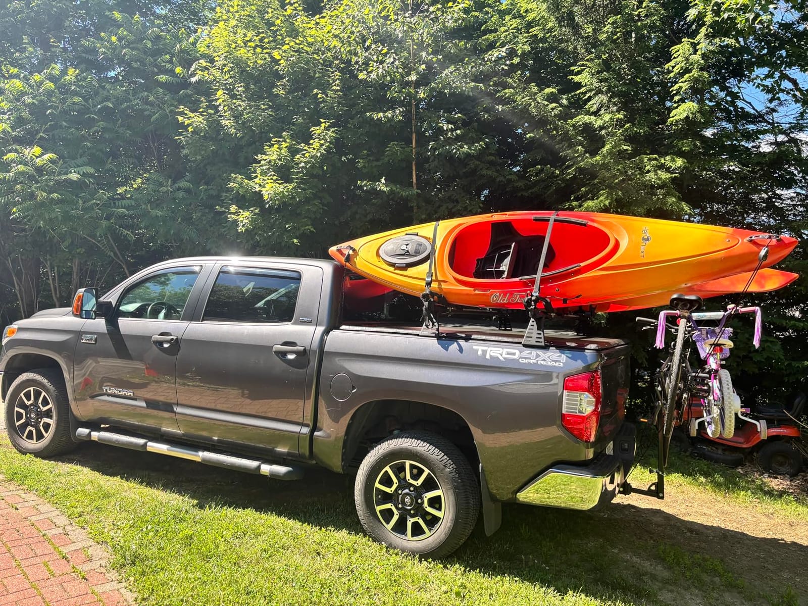 Leader Accessories Folding Kayak Roof Rack 4 PCS/Set, J Bar for 2 Kayaks | 150 lbs Capacity, Rust-Resistant, Car Roof Rack for Canoe, SUP, Surfboard, Fits SUV Car Truck Crossbar with 4 Tie Down Straps customer photo 2