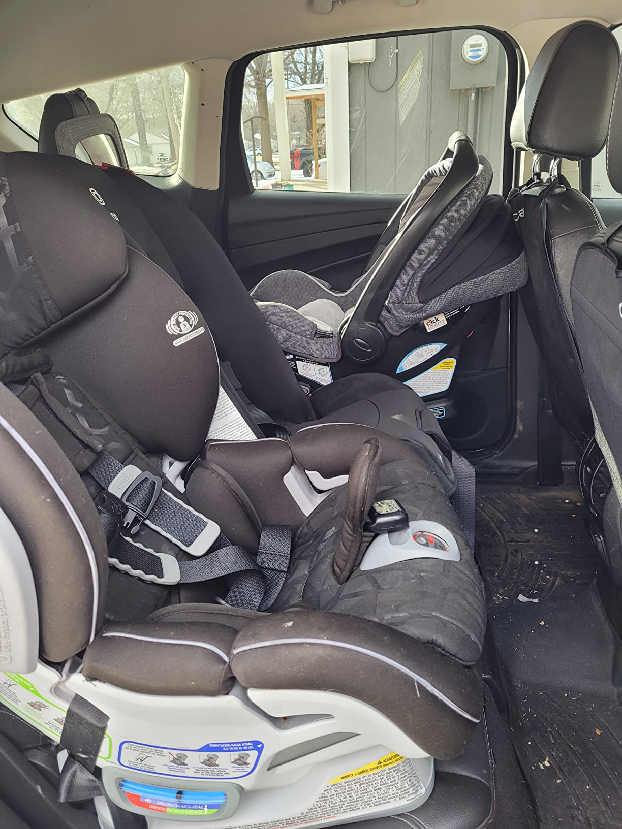 Diono Radian 3R, 3-in-1 Convertible Car Seat, Rear Facing & Forward Facing, 10 Years 1 Car Seat, Slim Fit 3 Across, Jet Black customer photo 1