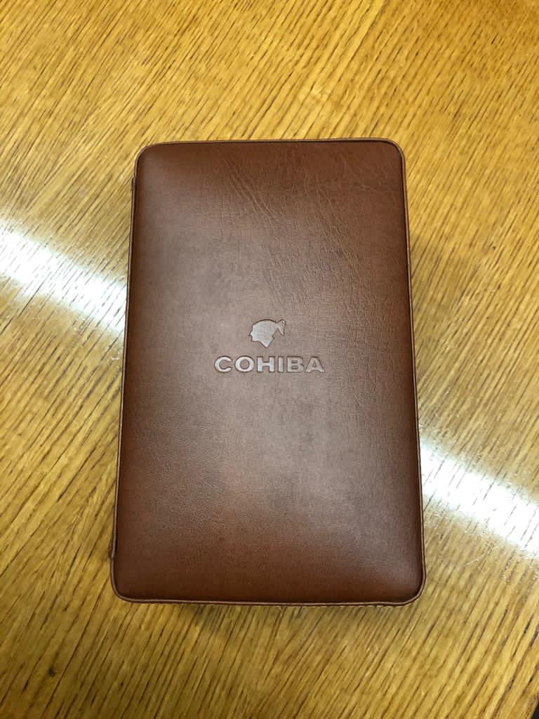 Time C club 4-Finger Portable Travel Leather Cigar Case, Cigar Cutter, Cigar Humidor with Cigar Cutter and Humidifier, Groomsmen Gift, Birthday Gift customer photo 2