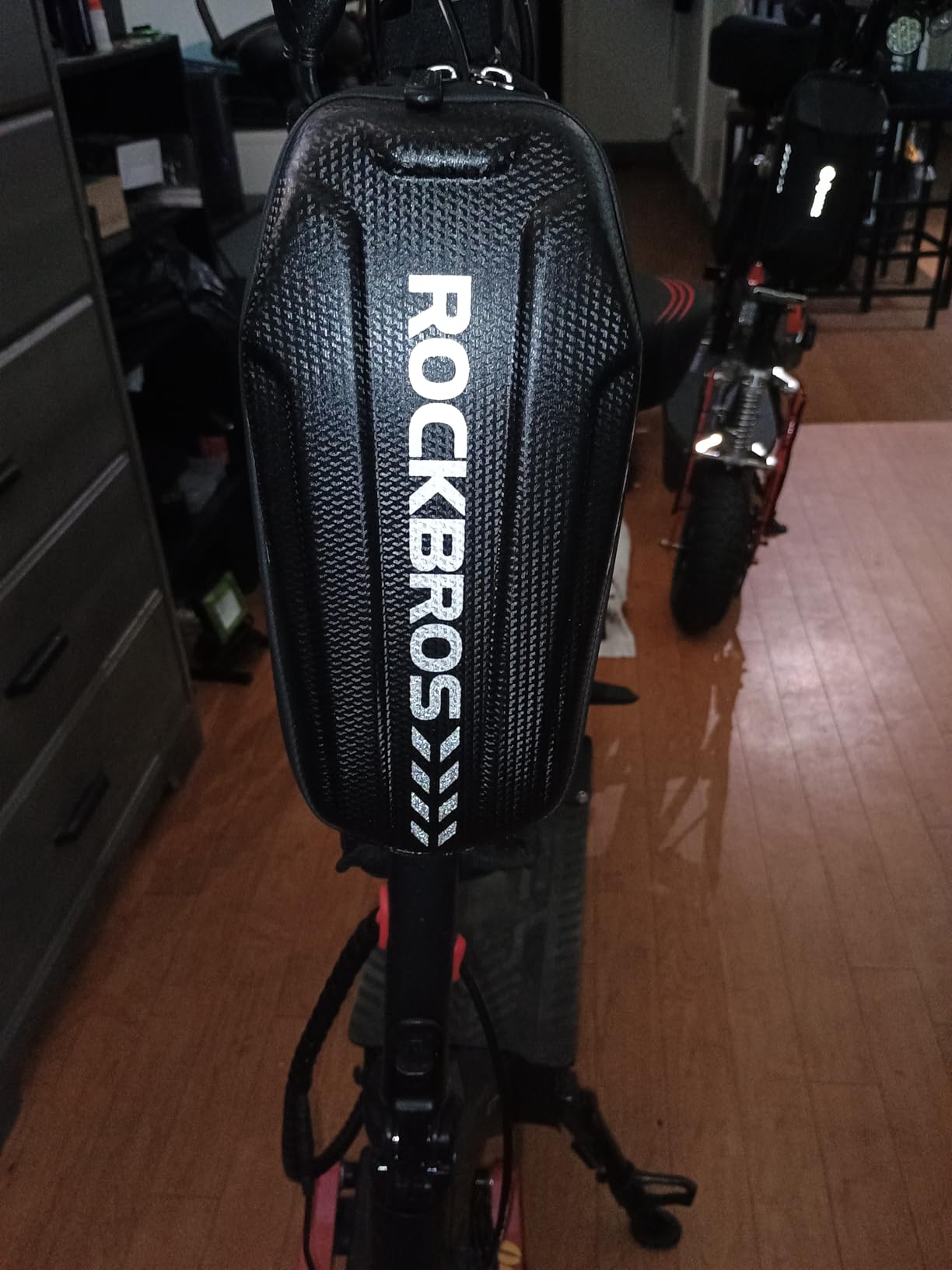 ROCKBROS Waterproof Scooter Storage Bag EVA Hard Shell 2L Small customer photo 2