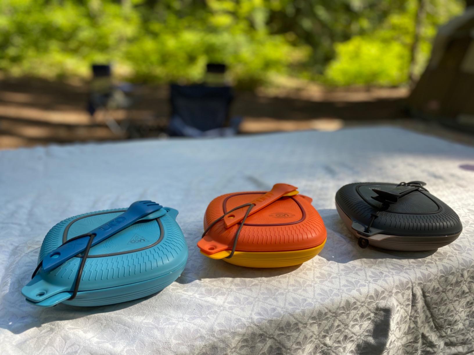 UCO Camping Mess Kit with Bowl, Plate, Collapsible Cup, and Switch Camping Spork customer photo 2