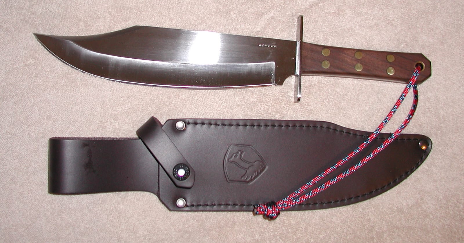 Condor Wayfinder Bushcraft Knife - 1095 High Carbon Steel - Walnut Handle - Small Fixed Blade Knife with Leather Sheath - 3mm Thick - 5.3in Blade - 9.9oz customer photo 1