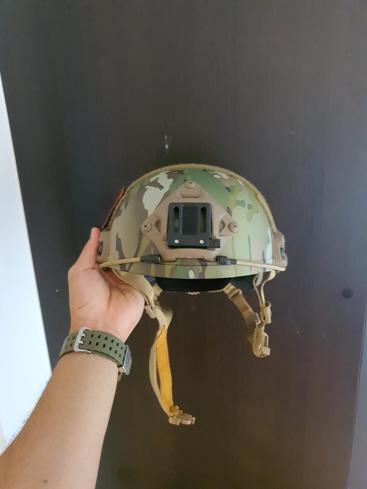 DLP Lightweight Tactical Bump Helmet - ImpaX Extreme Plus High Cut Fast Helmet, OPS Core Style MICH/ACH Military Airsoft Helmet with NVG Mount & Accessory Bundle customer photo 1