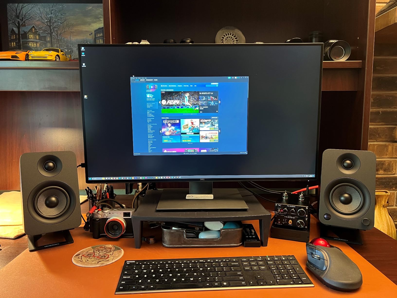 Kanto YU 140W Powered Speakers with Bluetooth 4.2 and RCA Input | Features Signal Detection and Auto Stand-by | Remote Included | Pair | Matte Black customer photo 1