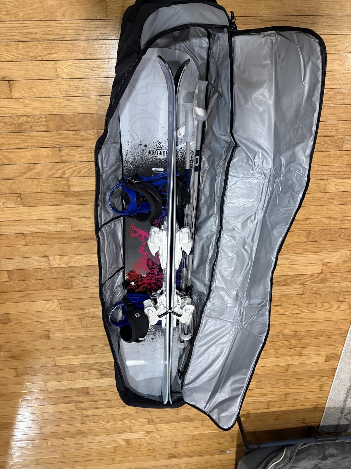 Element Equipment Wheeled Padded Ski Bag Ultimate Double - Premium High End Double Roller Travel Bag customer photo 2