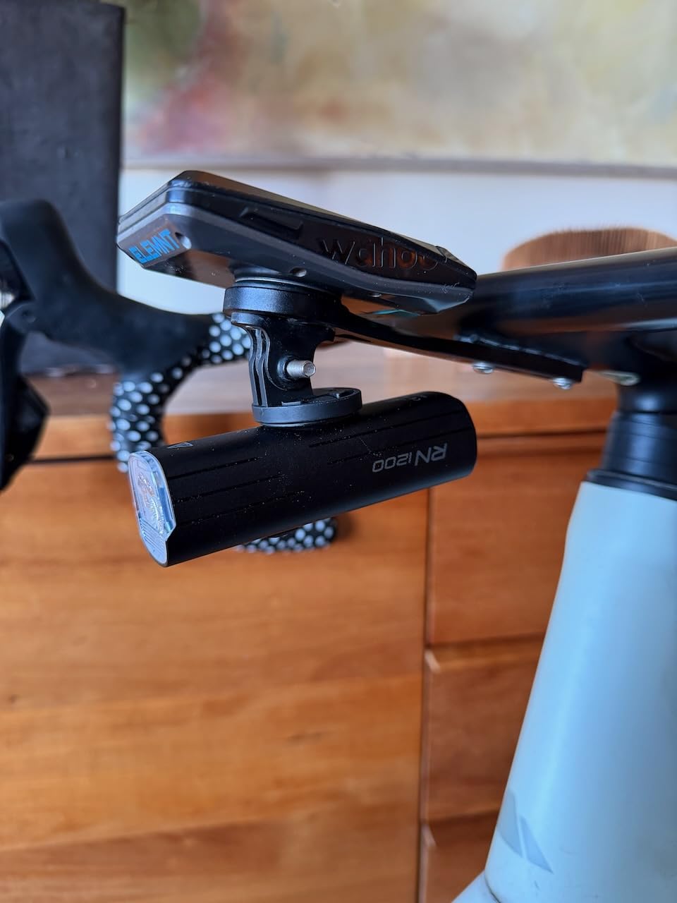Magicshine Bike Light RN 1200, CREE LED, IPX7, 4000mAh Battery Type-C Reverse Charging, Powerful Bike Headlight Compatible with: Mountain, Kids, Street customer photo 2
