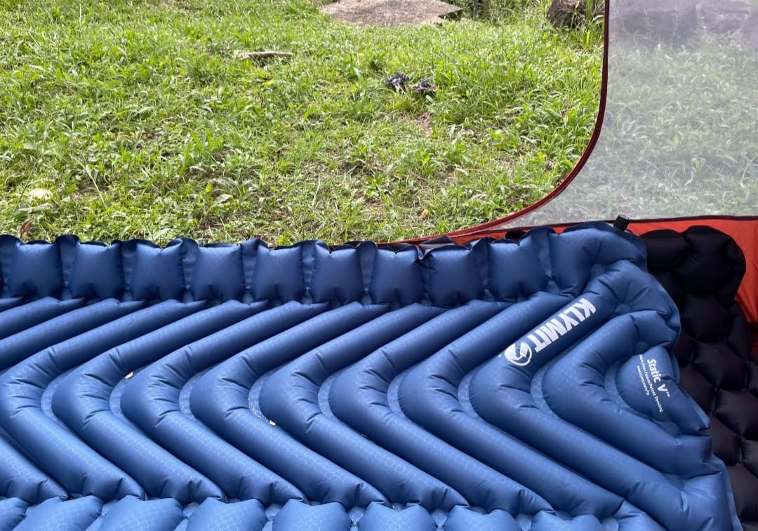 KLYMIT STATIC V Sleeping Pad, Lightweight, Outdoor Sleep Comfort, Best Camping Gear for Backpacking and Hiking, Inflatable Camping Mattress customer photo 1