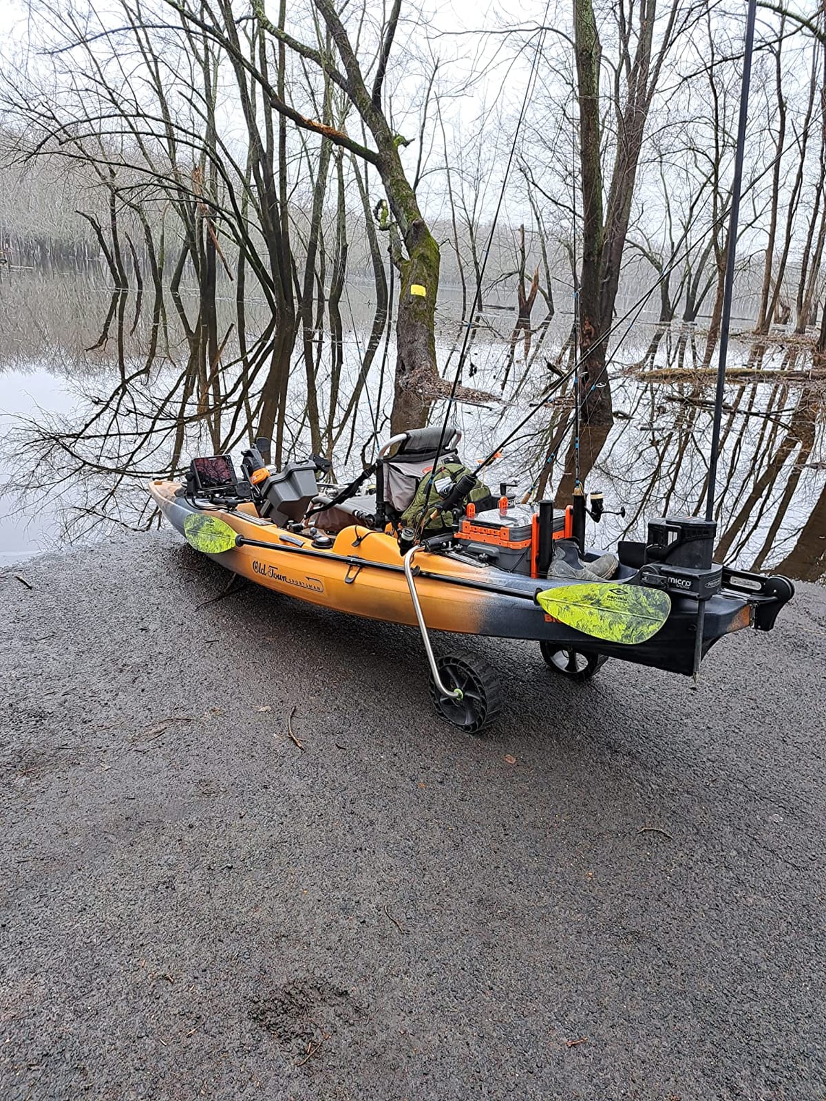 Old Town Sportsman BigWater PDL 132 Solo Sit-on-Top Fishing Pedal Kayak, 13 ft 2.04 in customer photo 1