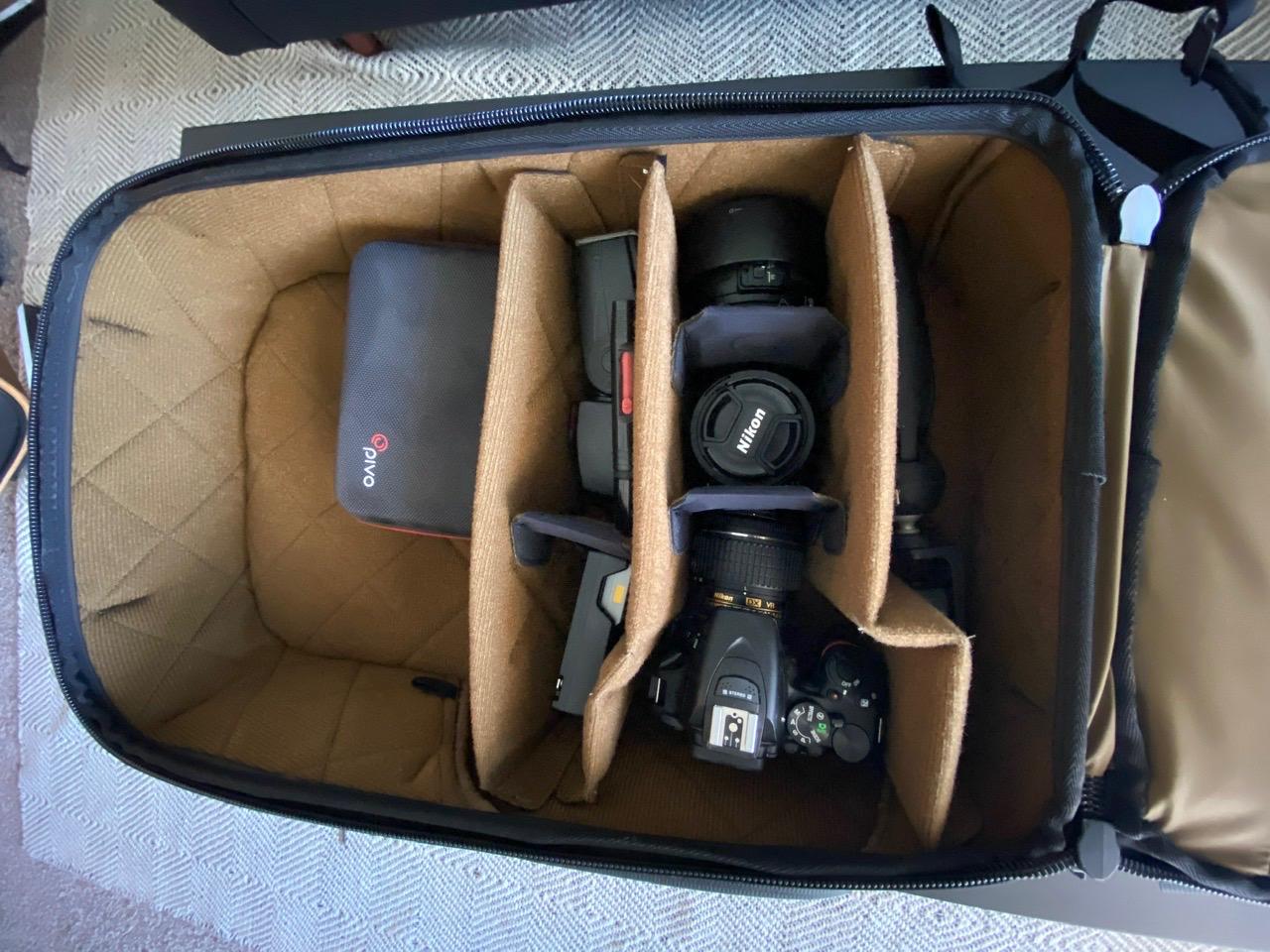 Nomatic McKinnon Camera Backpack 35L - Camera Bag for Photographers - V1 | Customizable Dividers, Fits 16