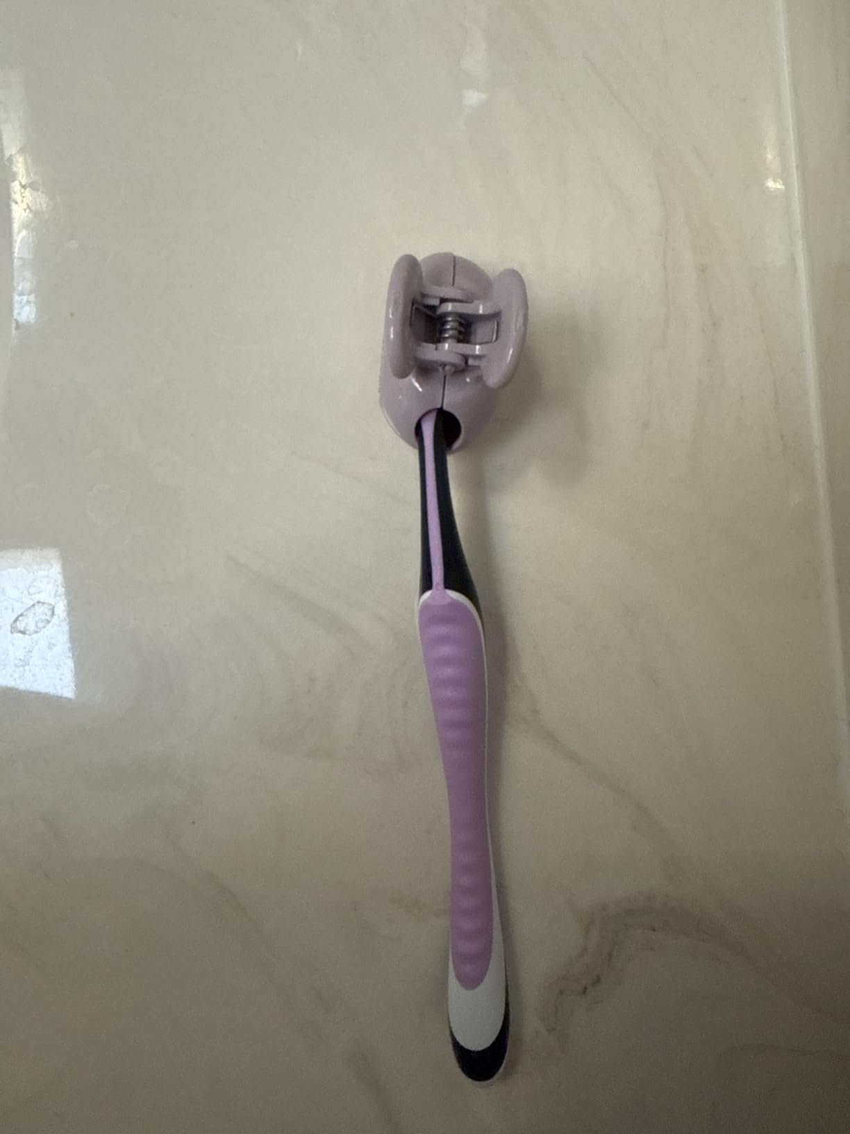 Steripod Clip-On Toothbrush Protector, Pink/Blue, 2 Count customer photo 2