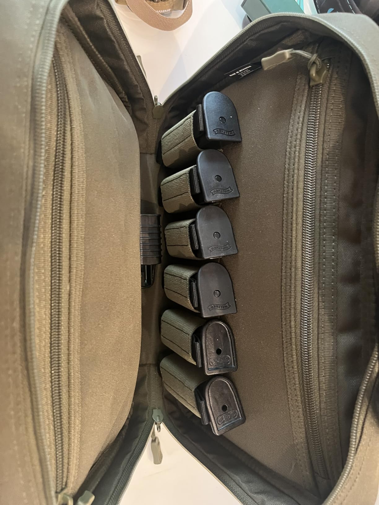 Savior Equipment Specialist Series Tactical Double Scoped Handgun Firearm Case Pistol Bag For Outdoor Hunting Shooting Range, Lockable Compartment, Additional Magazine Storage Slots customer photo 1