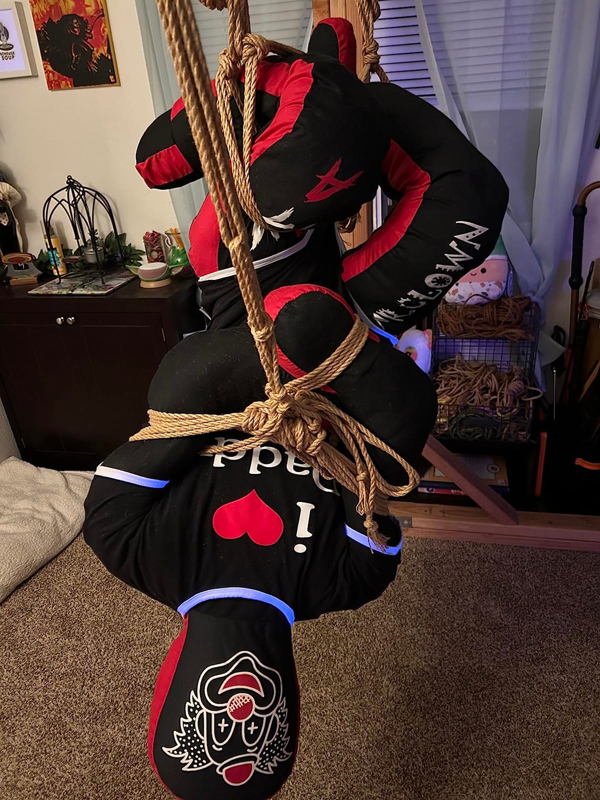 Hawk Sports Clown Grappling Dummy for Combat Sports Mastery, Moveable and Strikeable Punching Dummy for Adults, 5 ft. Boxing Dummy for MMA Jiu-Jitsu, Judo, Karate, and Wrestling Training and Sparring customer photo 1