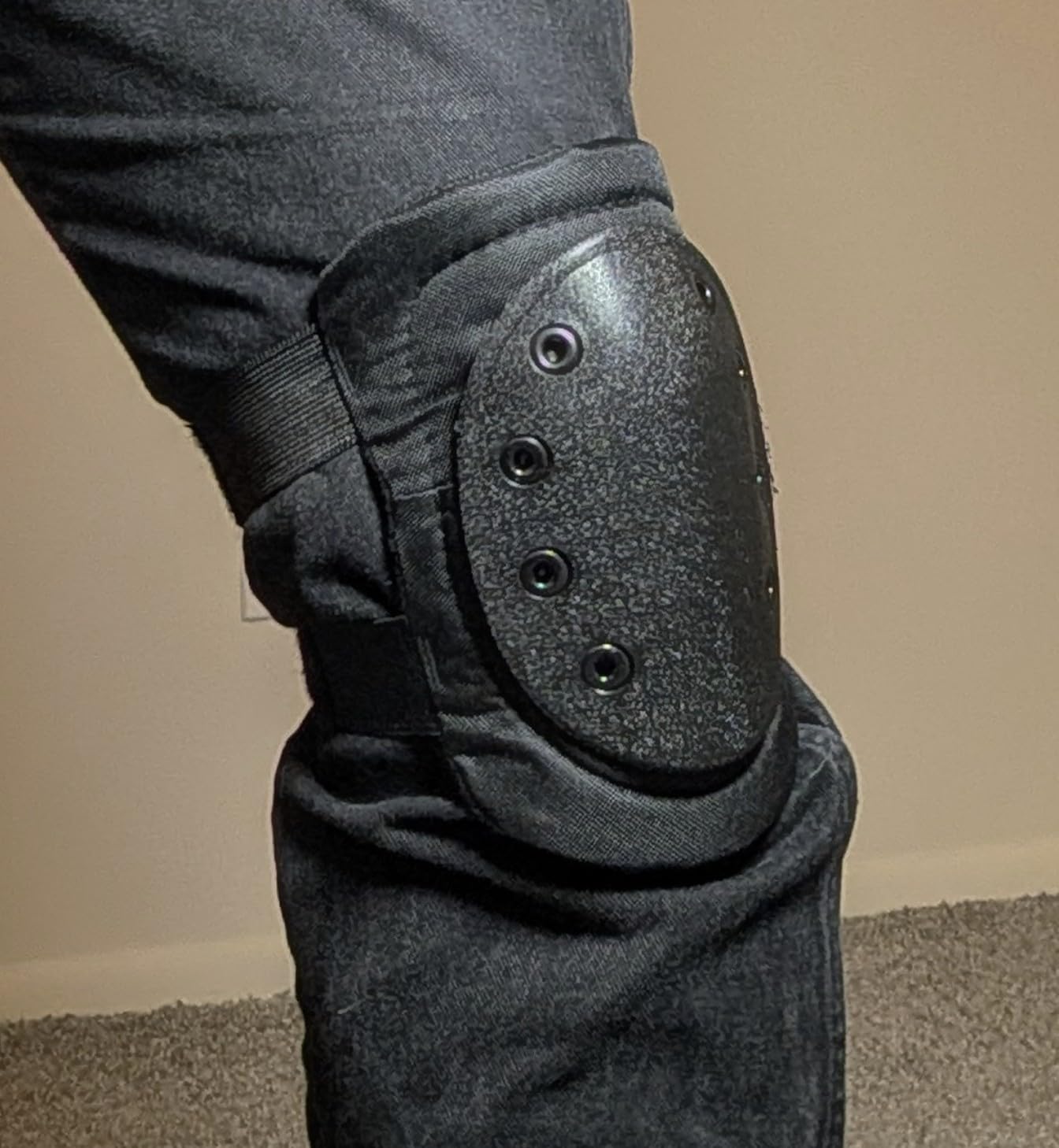 Tactical Knee Pads, Airsoft Knee & Elbow Protective Pads Guard for Army, Paintball, Hunting and Any Other Outdoor Sports customer photo 2