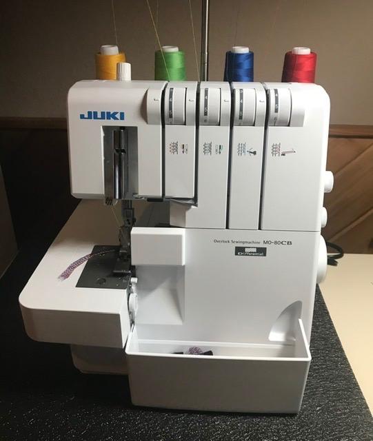 Juki MO-80CB Free-Arm Serger Overlock Machine customer photo 2