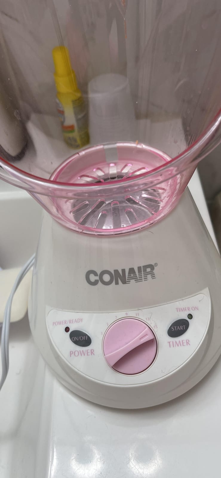 True Glow by Conair Gentle Mist Moisturizing Facial Steamer with Cleansing Brush customer photo 2