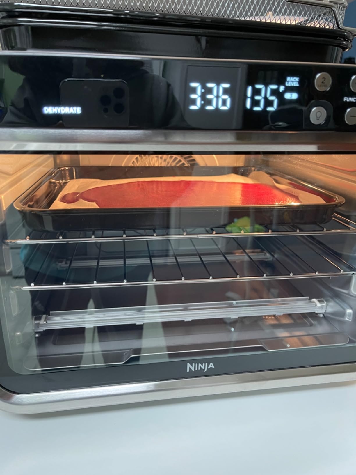 Ninja Foodi XL Pro Air Fry Oven, 10-in-1, Stainless Steel, DT201 customer photo 1