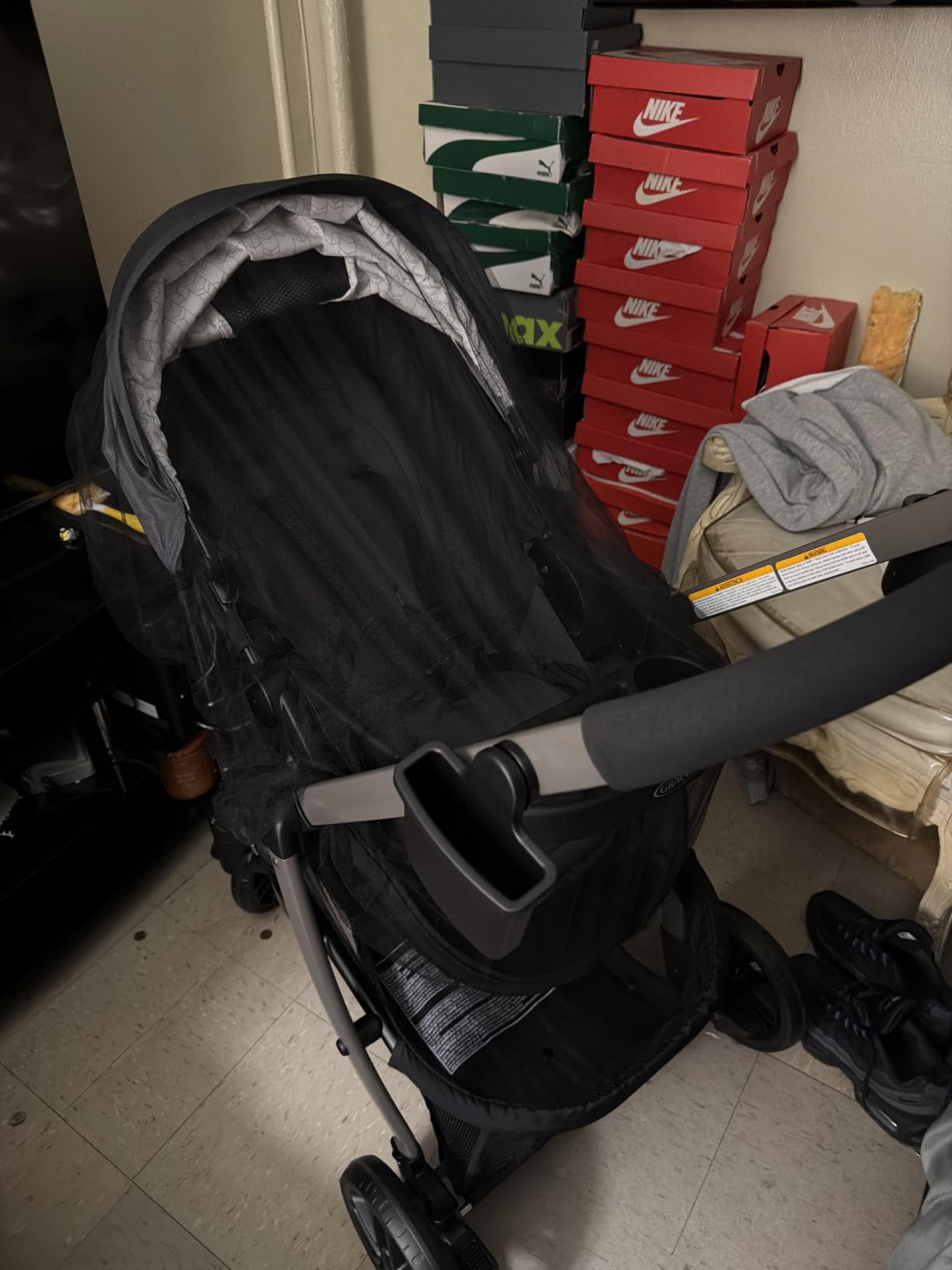 Graco Modes Pramette Stroller, 3-in-1 Baby Stroller, 3 Modes: Infant Car Seat Carrier (Car Seat Not Included), Infant Pramette to Toddler Stroller with Reversible Seat and One-Hand Fold, Redmond customer photo 2