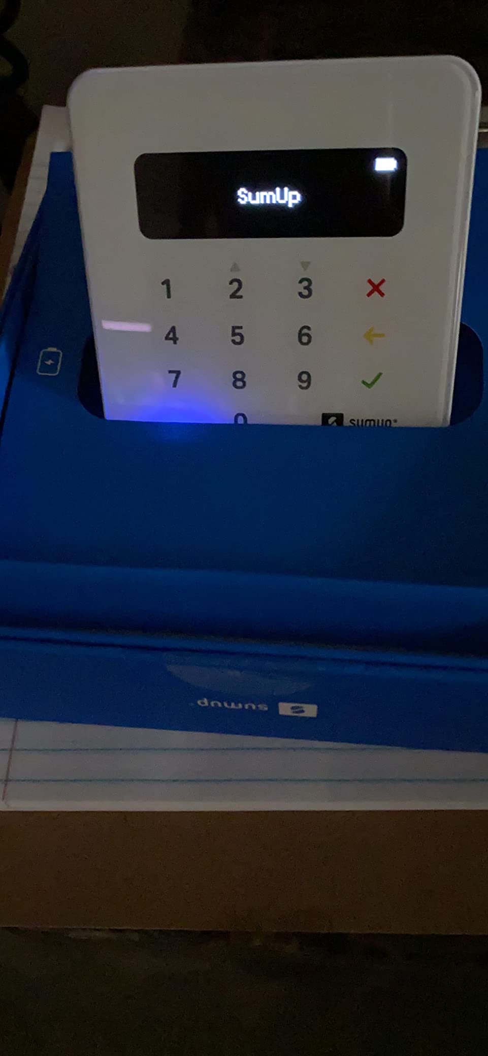 SumUp Plus Card Reader, Bluetooth - NFC RFID Credit Card Reader for Smartphone customer photo 2