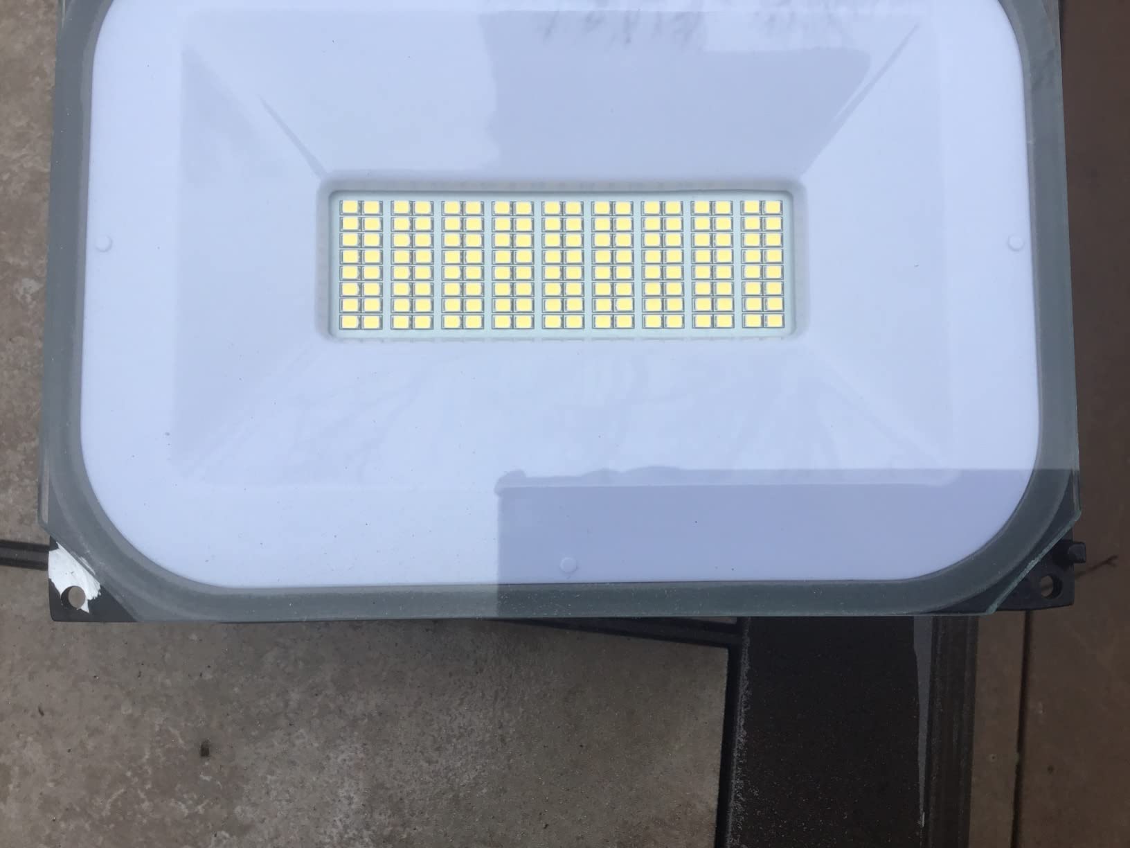 DEWENWILS 65W Outdoor LED Flood Light, IP65 Waterproof 6670LM 5000K, Black | Knuckle Mount, Super Bright, Security Flood Light, Super Bright for Landscape, Garden, Yard, Garage, Driveway customer photo 1
