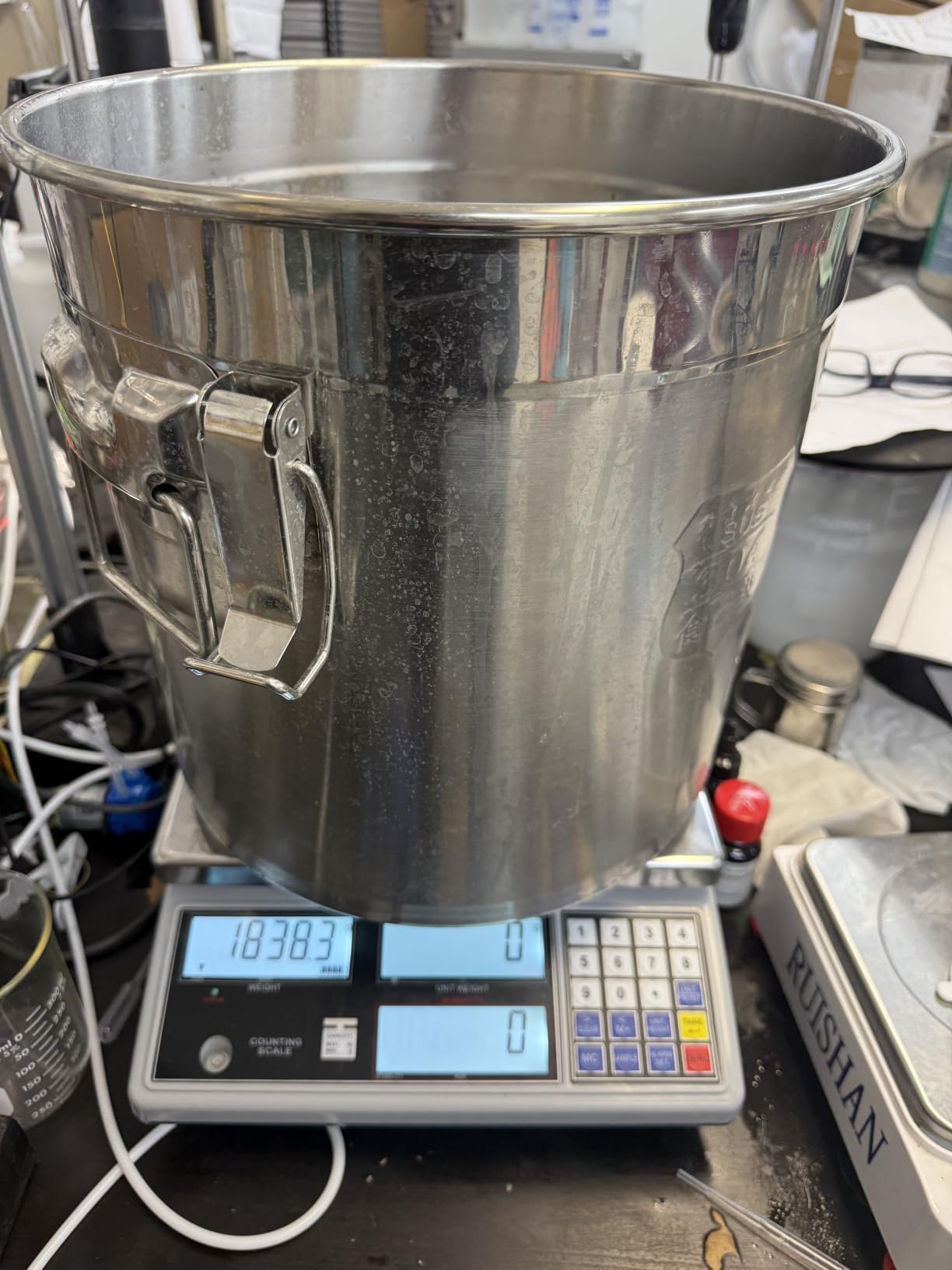 Bonvoisin Industrial Counting Scale Digital Scale for Parts and Coins kg/g/lb Electronic Gram Scale Inventory Counting Scale Industrial Parts Coins Piece Counting Scale (30kg/66lb, 1g) customer photo 1
