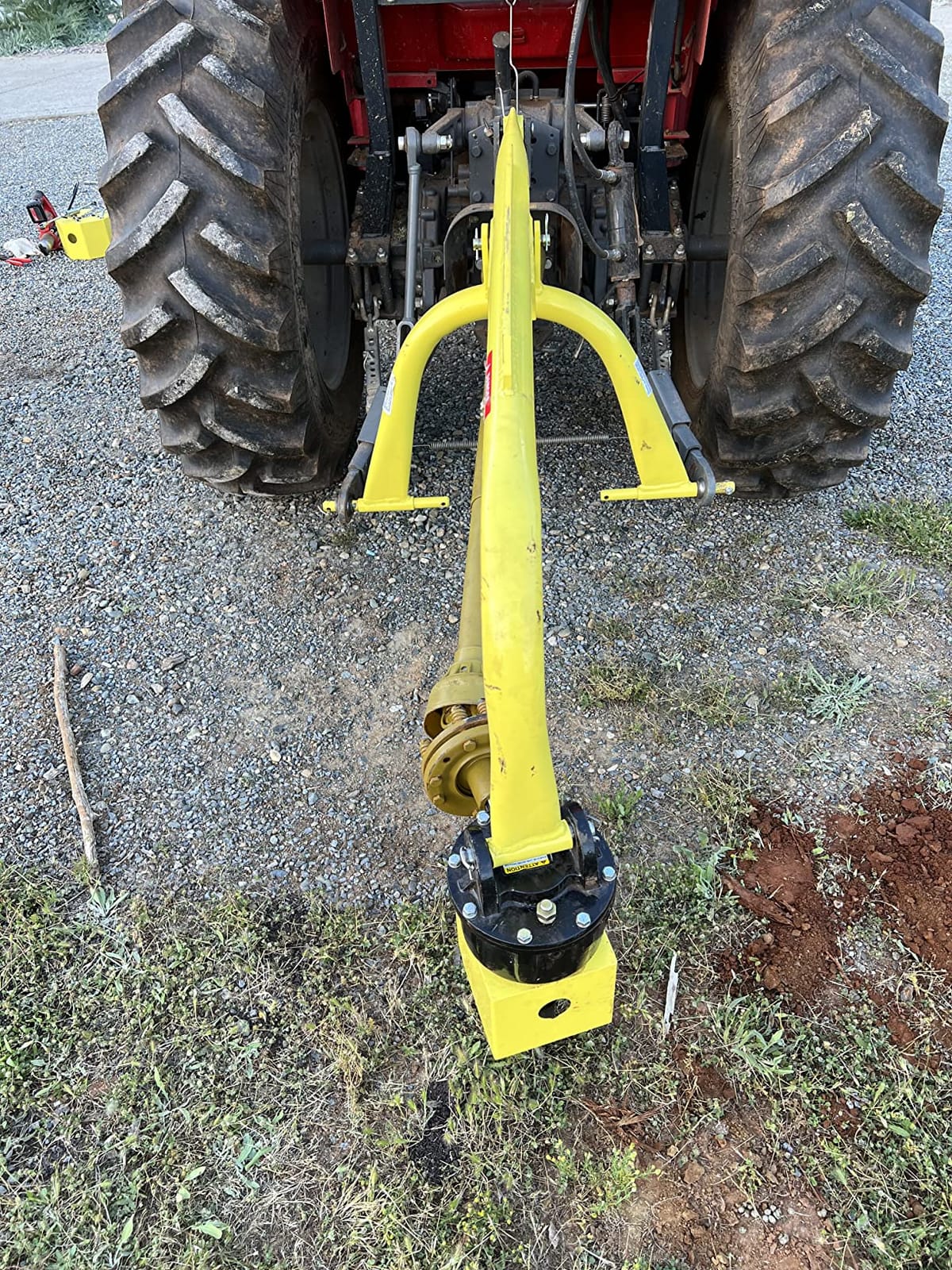 Titan Attachments 30HP Standard Series 3 Point Post Hole Digger, Fits Cat 1 Tractors for Fence Post Holes, Deck Installation, Auger Sold Separate customer photo 1