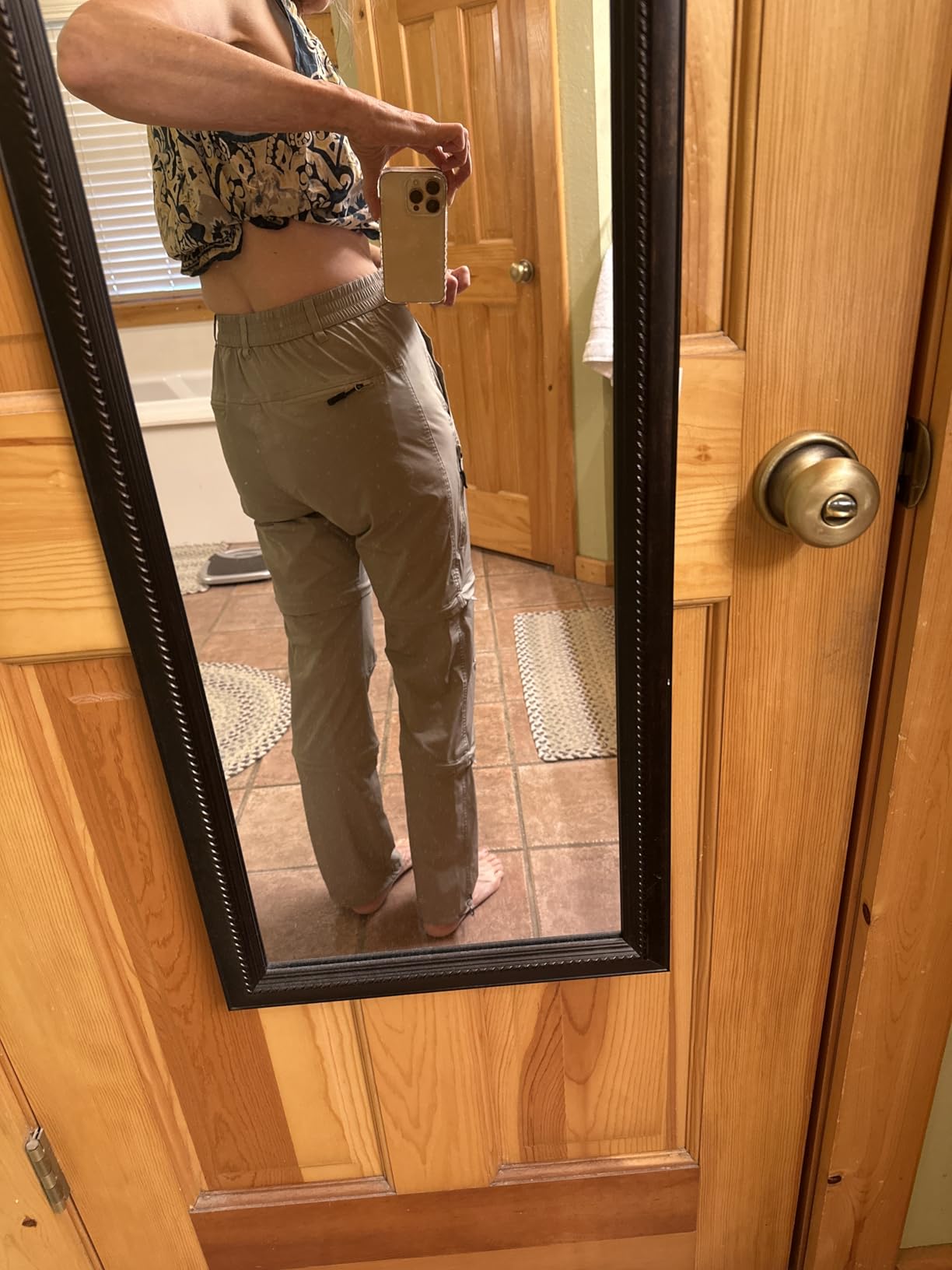 Women's Convertible Pants, 3 in 1 Zip Off Hiking Pants customer photo 1