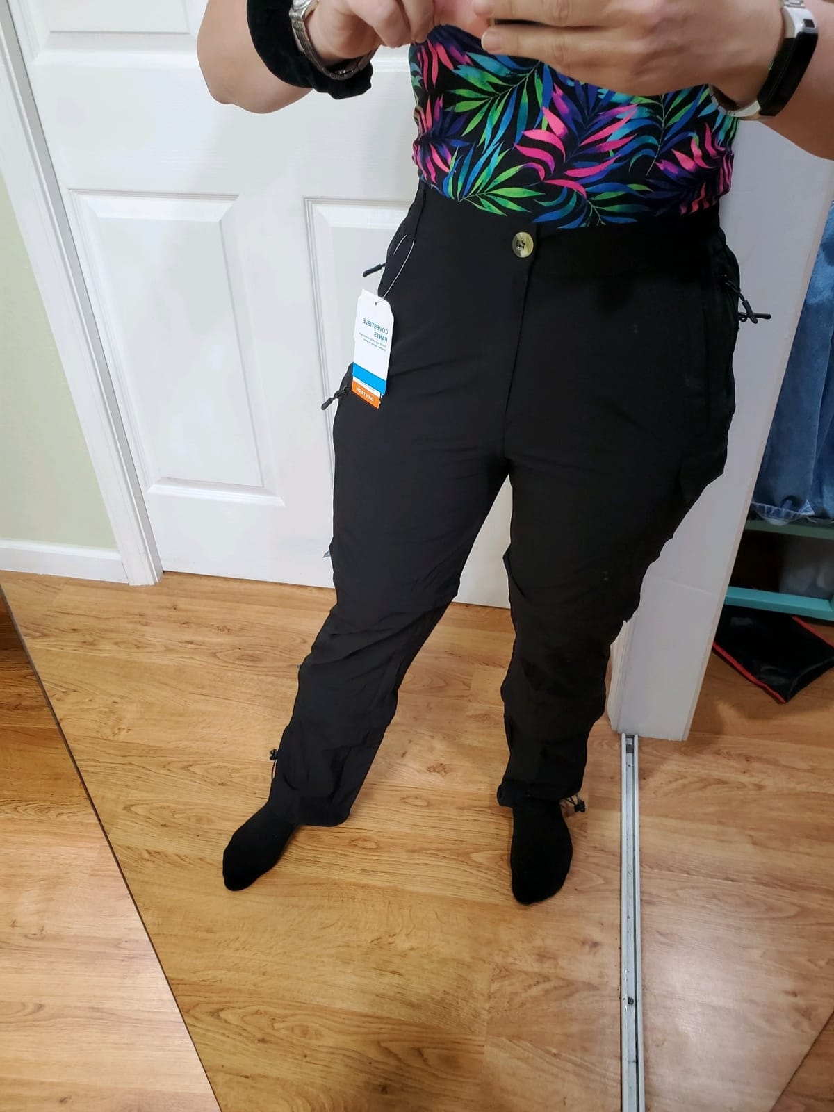 Women's Convertible Pants, 3 in 1 Zip Off Hiking Pants customer photo 2