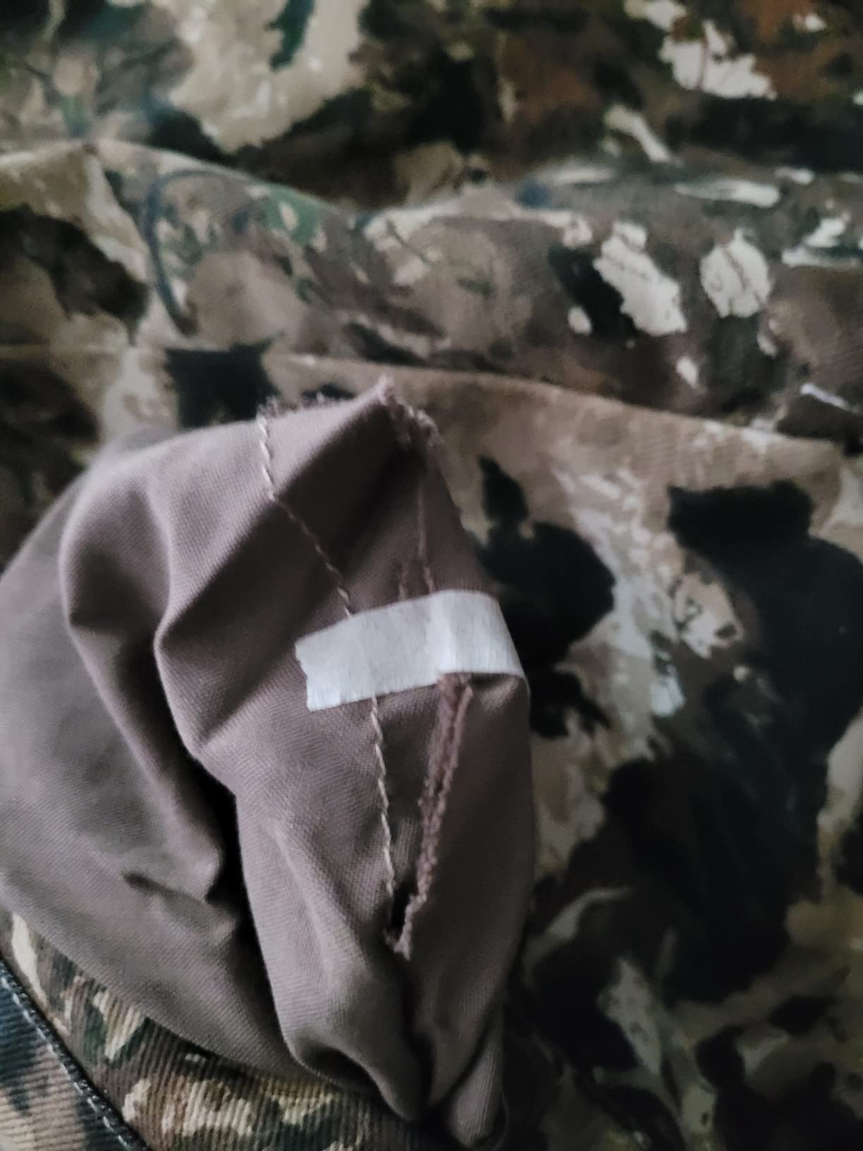 Men's Insulated Twill Camo Hunting Jacket, Camo with Cotton Shell, for cold weather, bird and deer hunting customer photo 2