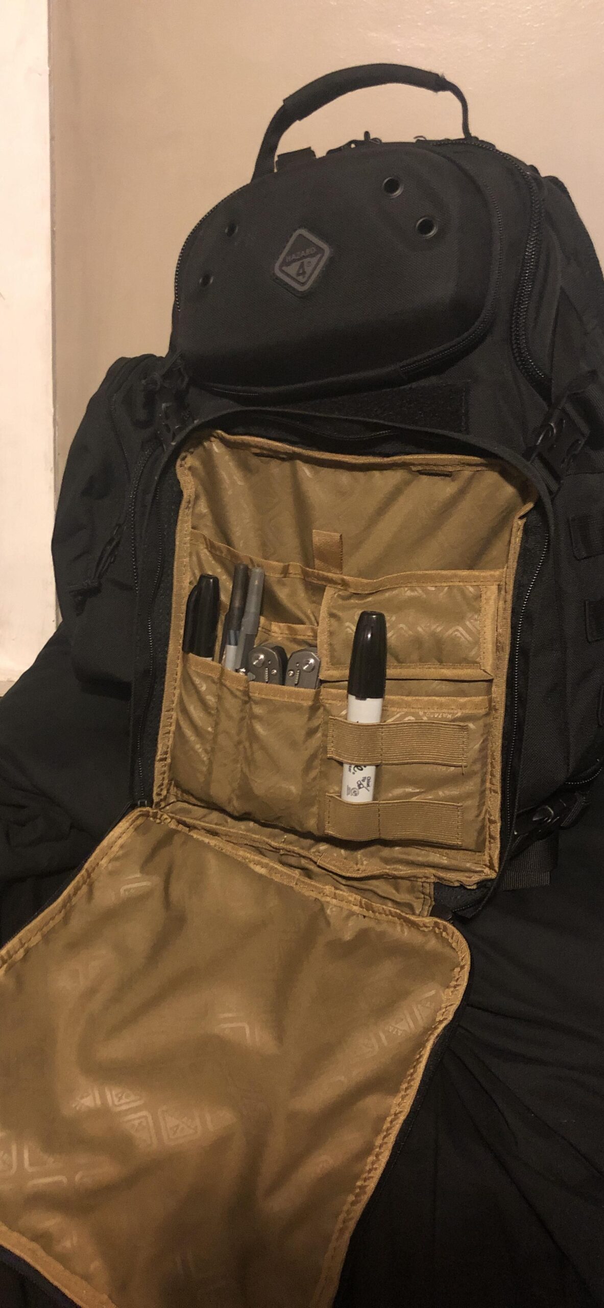 HAZARD 4 Drawbridge Modular Backpack - Beavertail Gear Retention Daypack with Laptop Storage, Coyote customer photo 1