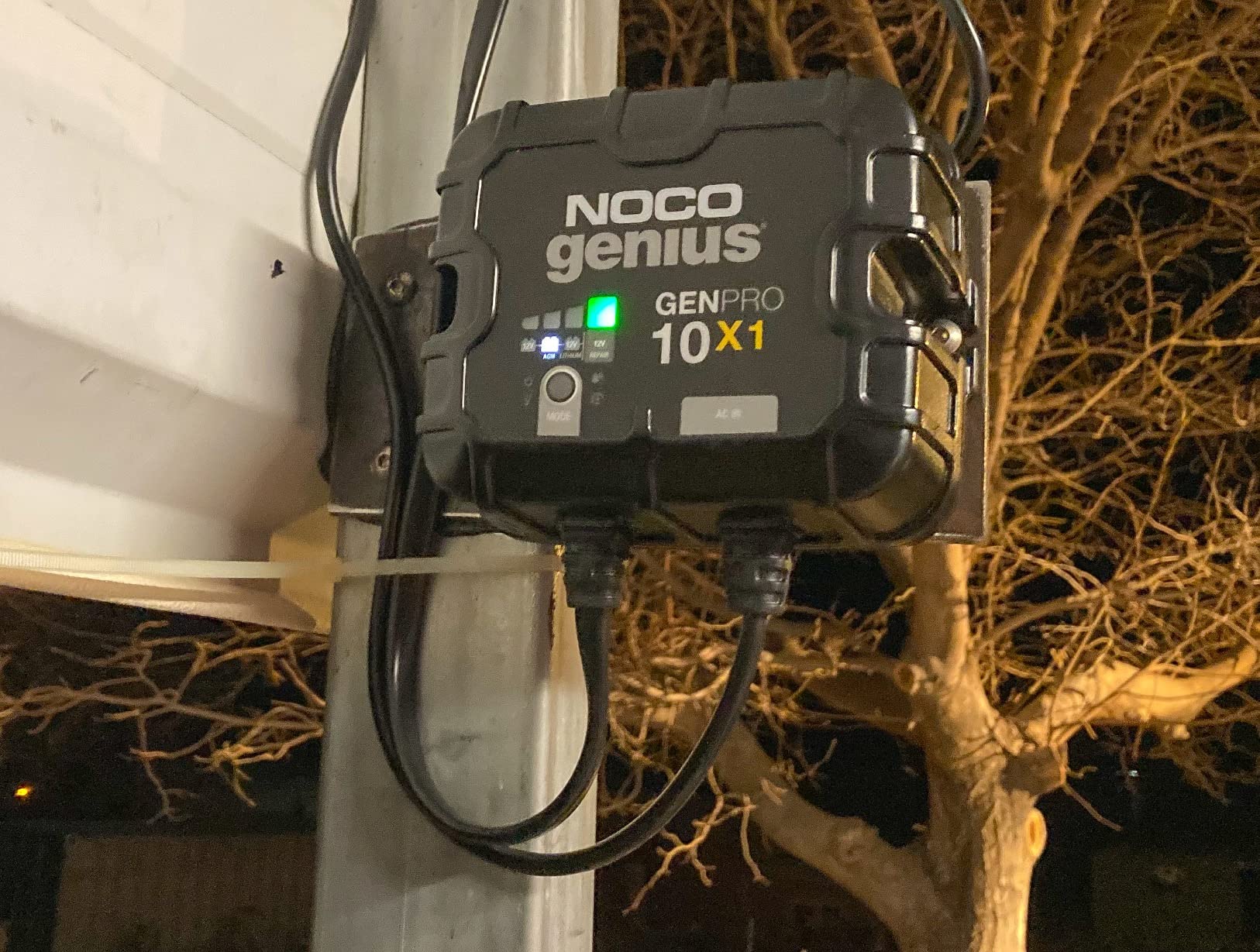 NOCO Genius GENPRO10X1: 1-Bank, 10A Onboard Battery Charger - 10A Per Bank, 12V Waterproof Marine Charger with Overcharge Protection & Temperature Compensation - for Lead-Acid & Lithium Batteries | Charges 1 Battery at Once, IP68 Waterproof, Overcharge Protection, Temperature Compensation, For Lead-Acid & Lithium customer photo 1