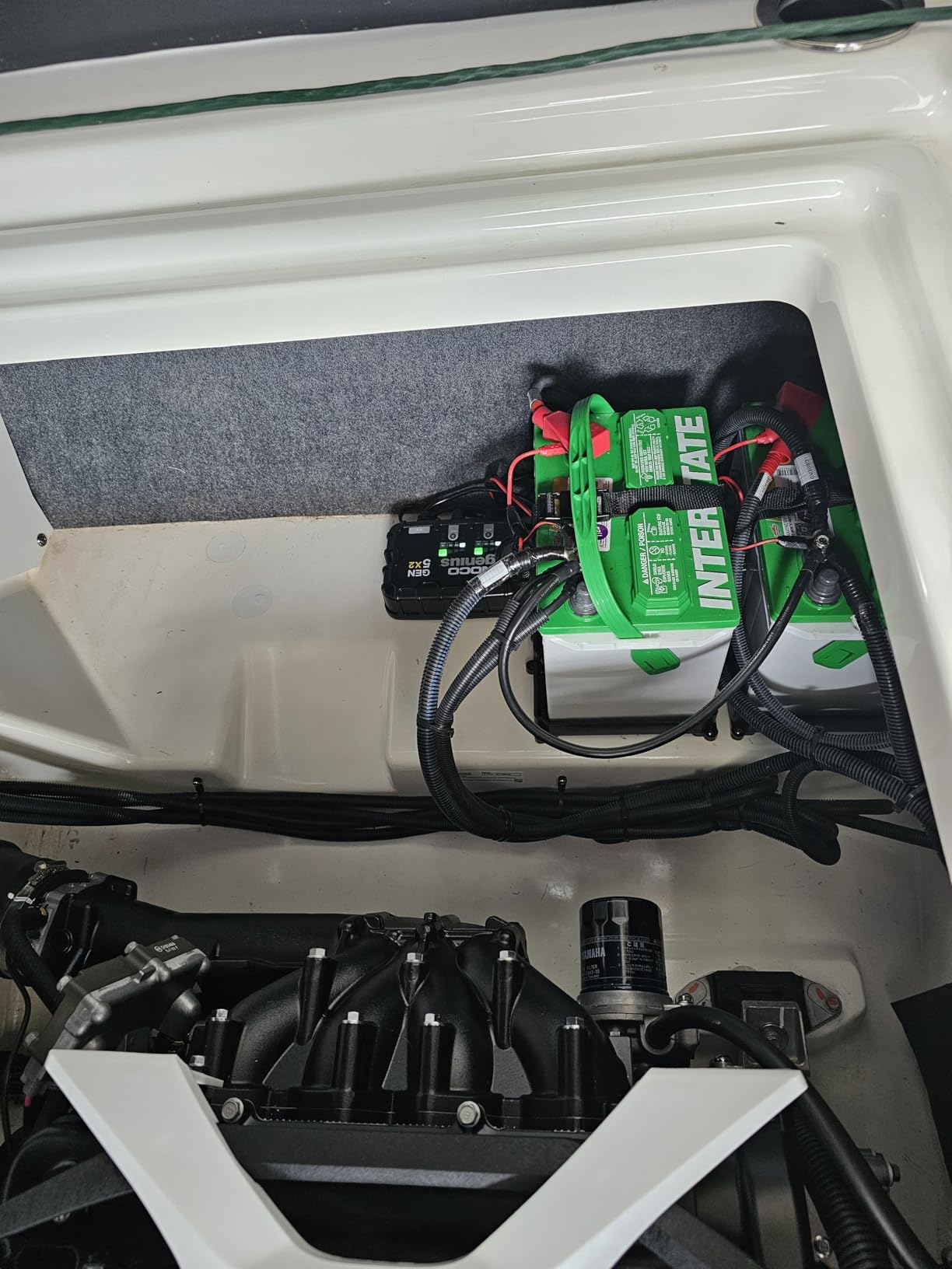 NOCO Genius GEN5X2: 2-Bank, 10A Onboard Battery Charger - 5A Per Bank, 12V Waterproof Marine Charger with Overcharge Protection & Temperature Compensation - for Lead-Acid & Lithium Batteries | Charges 2 Batteries at Once, IP68 Waterproof, Overcharge Protection, Temperature Compensation, For Lead-Acid & Lithium customer photo 2