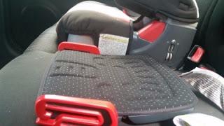 New Mifold Comfort Grab-and-go Car Backless Booster Seat - Compact and Portable for Every Day, Carpooling, Travel, Charcoal Grey customer photo 2
