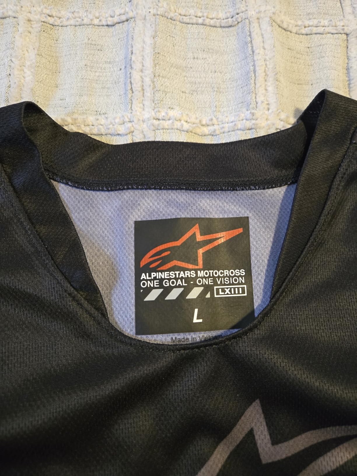 Alpinestars Fluid Graphite Jersey Black/Dark Gray customer photo 1