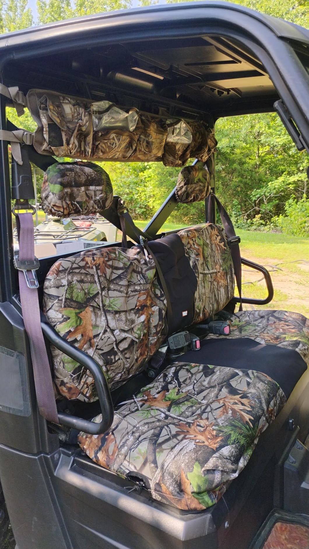 MYDAYS UTV Roll Cage Organizer Case, Cargo Rear Storage Bag Gear Bags, Tools Storage Solution for Most Full Size UTVs, Polaris, Yamaha and Kawasaki UTVs customer photo 1