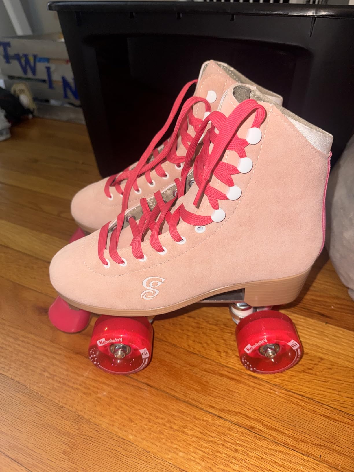 Candi GRL Carlin Quad Freestyle Artistic Roller Skates customer photo 2